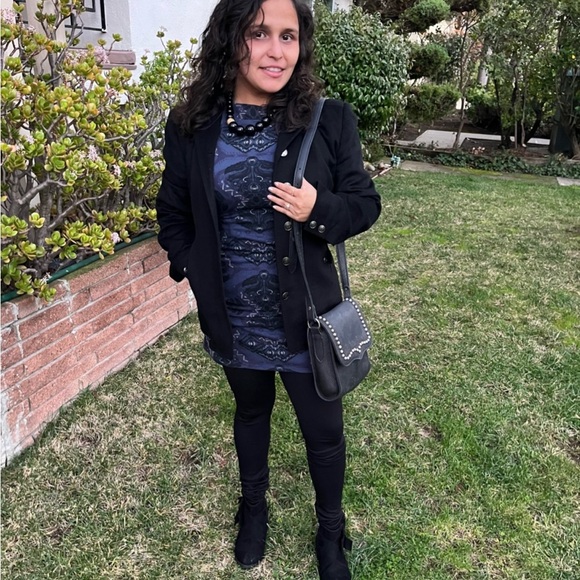 Free People Blue Backless Dress - Picture 4 of 4